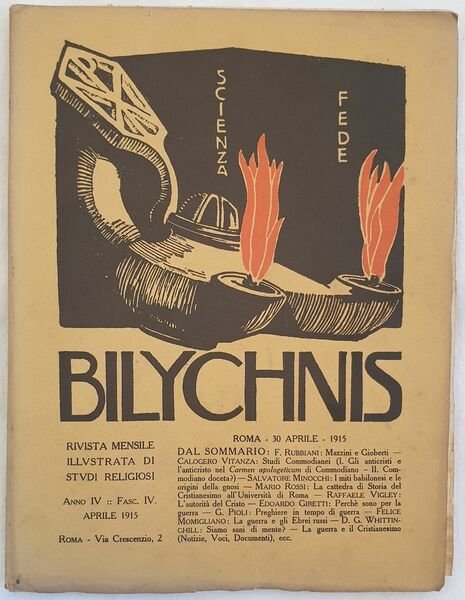 BILYCHNIS ROMA APRILE 1915