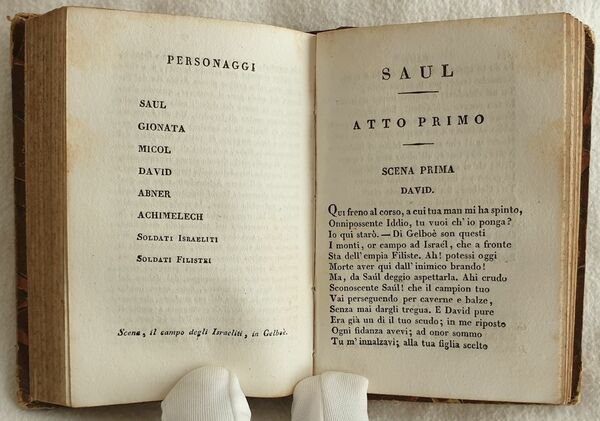 TRAGEDIE DI VITTORIO ALFIERI VOLUME I-VII