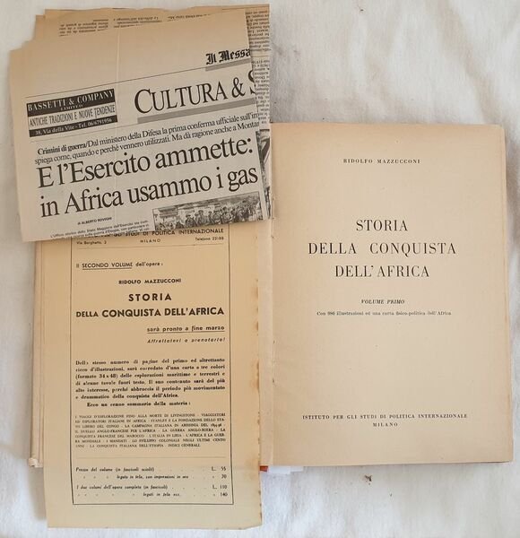 STORIA DELLA CONQUISTA DELL'AFRICA