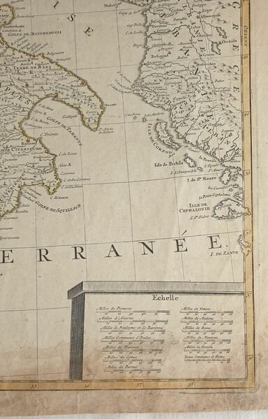 L'ITALIE DRESSEE SUR LES OBSERVATIONS DE M. DE L'ACADEMIE ROYALE …