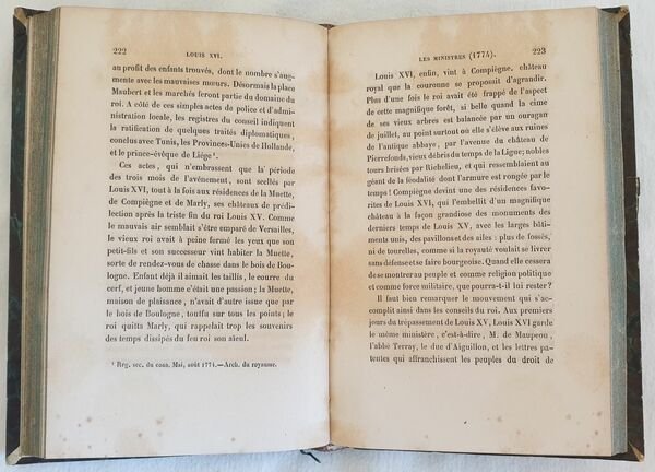 LOUIS XVI SON ADMINISTRATION ET SES RELATIONS DIPLOMATIQUES AVEC L'AEUROPE