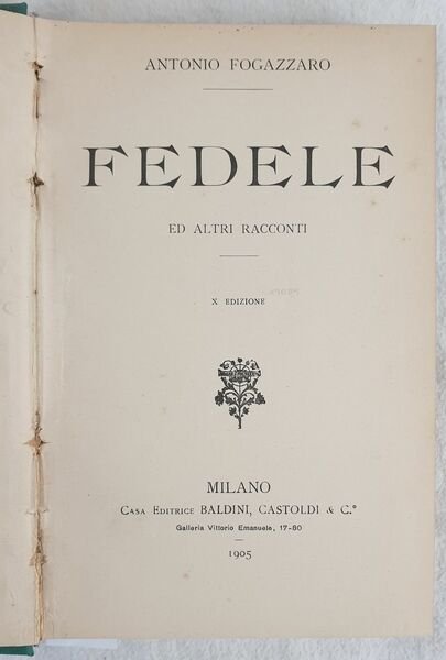 FEDELE ED ALTRI RACCONTI