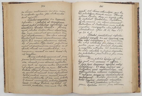 LOCI THEOLOGICI 1898-99 APPUNTI DELLE ELZIONI