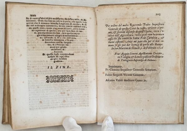 DUE DISCORSI CIRCA L'UTILITA & ALTRI COMMODI CHE APPORTA SECO …
