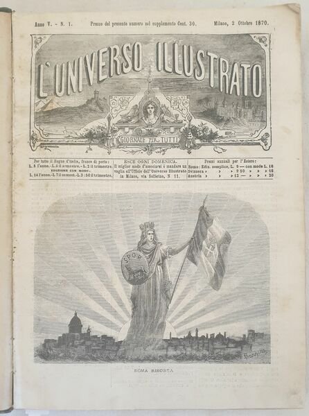 L'UNIVERSO ILLUSTRATO 1870