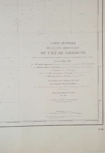 CARTE GENERALE DE LA COTE MERIDIONALE DE L'ILE DE LA …