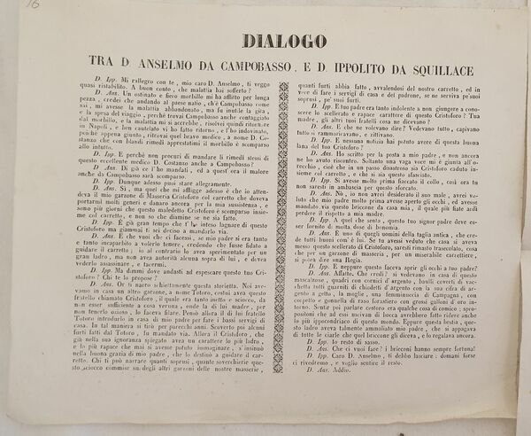 DIALOGO TRA D. ANSELMO DA CAMPOBASSO E D. IPPOLITO DA …