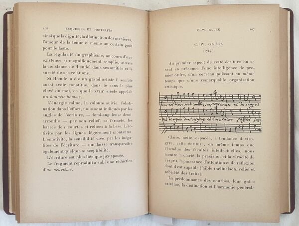 L'ECRITURE DES MUSICIENS CELEBRES ESSAI DE GRAPHOLOGIE MUSICALE