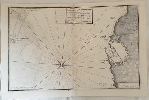 PLAN DU PORT DE LIVOURNE