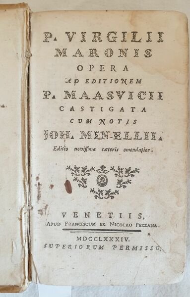 OPERA AD EDITIONEM P. MAASVICII CASTIGATA CUM NOTIS JOH. MINELLII