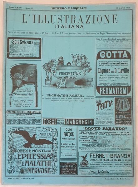 L'ILLUSTRAZIONE ITALIANA ANNO XXXV - N. 16 - 19 APRILE …