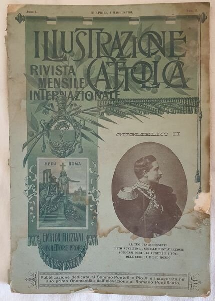 ILLUSTRAZIONE CATTOLICA RIVISTA MENSILE INTERNAZIONALE 30 APRILE 1 MAGGIO 1904