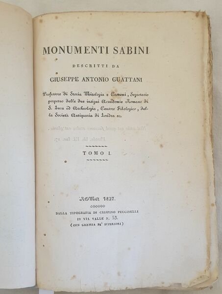 MONUMENTI SABINI