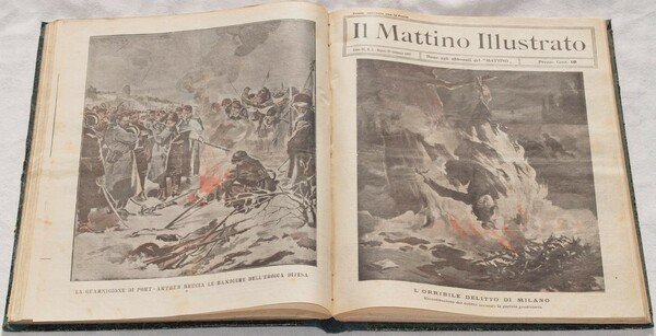 RACCOLTA RIVISTE IL MATTINO ILLUSTRATO CAFFARO DELLA DOMENICA LA SETTIMANA …