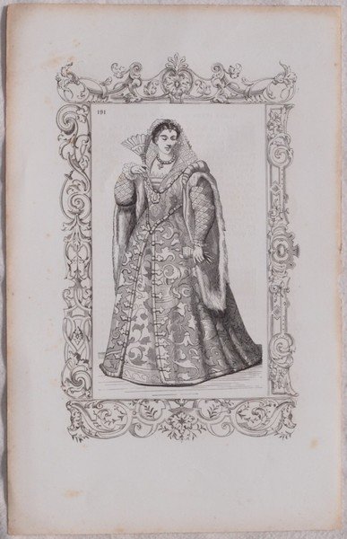 Habito delle matrone più principali di Firenze Costume des femmes …