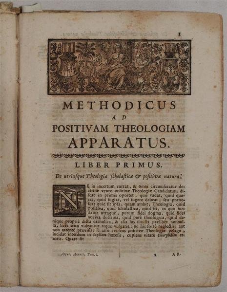 APPARATUS AD POSITIVAM THEOLOGIAM METHODICUS