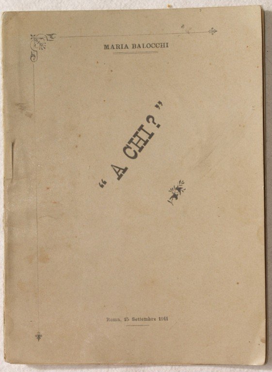 A CHI? 15 SETTEMBRE 1911