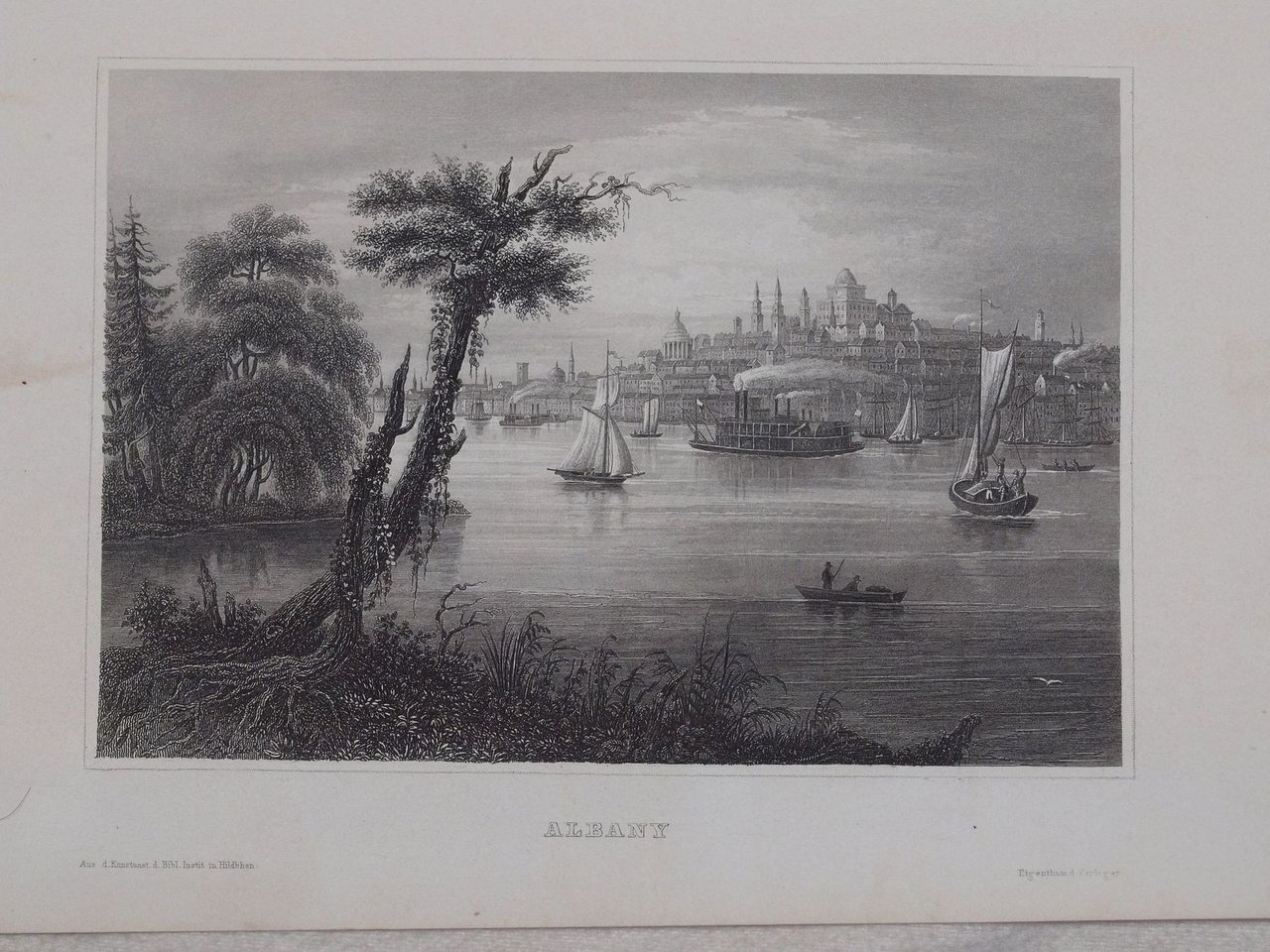 ALBANY Bibliograph instit. In Hildbh.