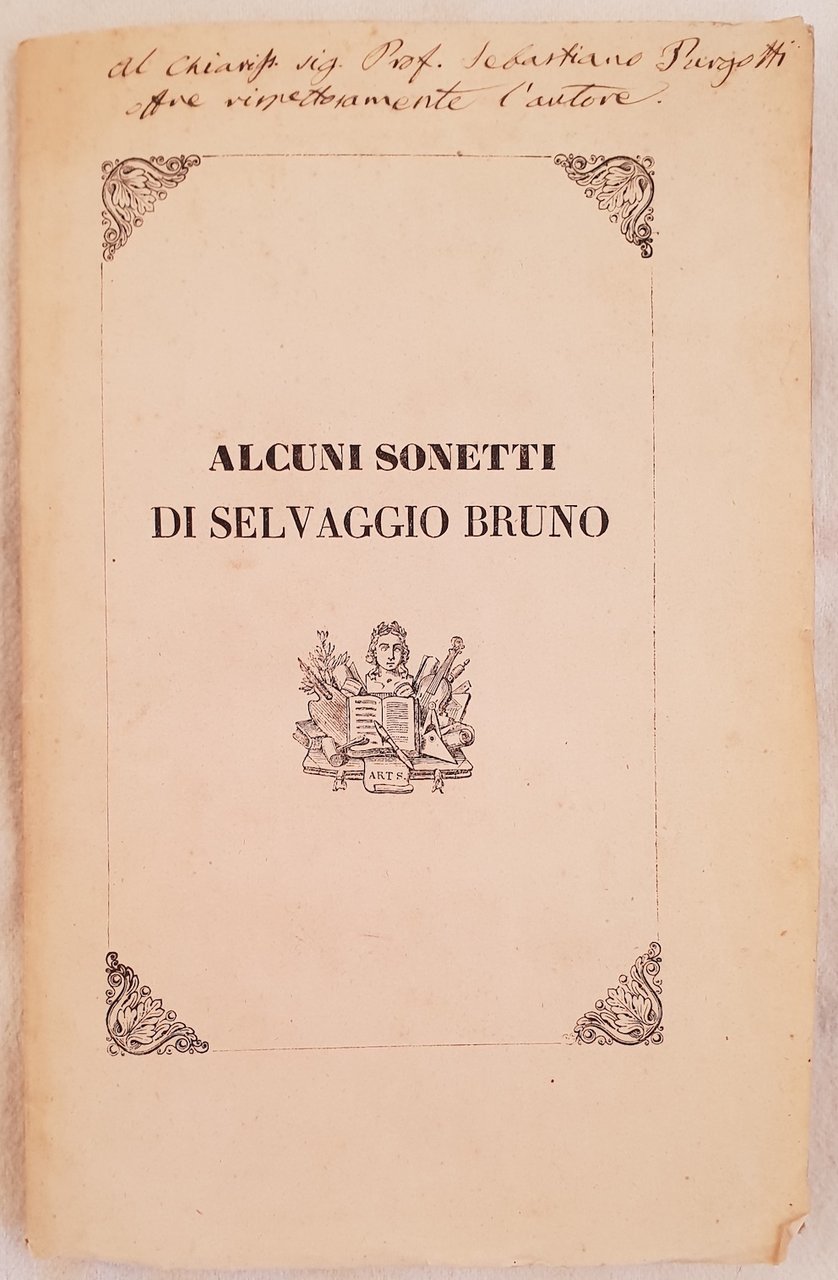 ALCUNI SONETTI DI SELVAGGIO BRUNO