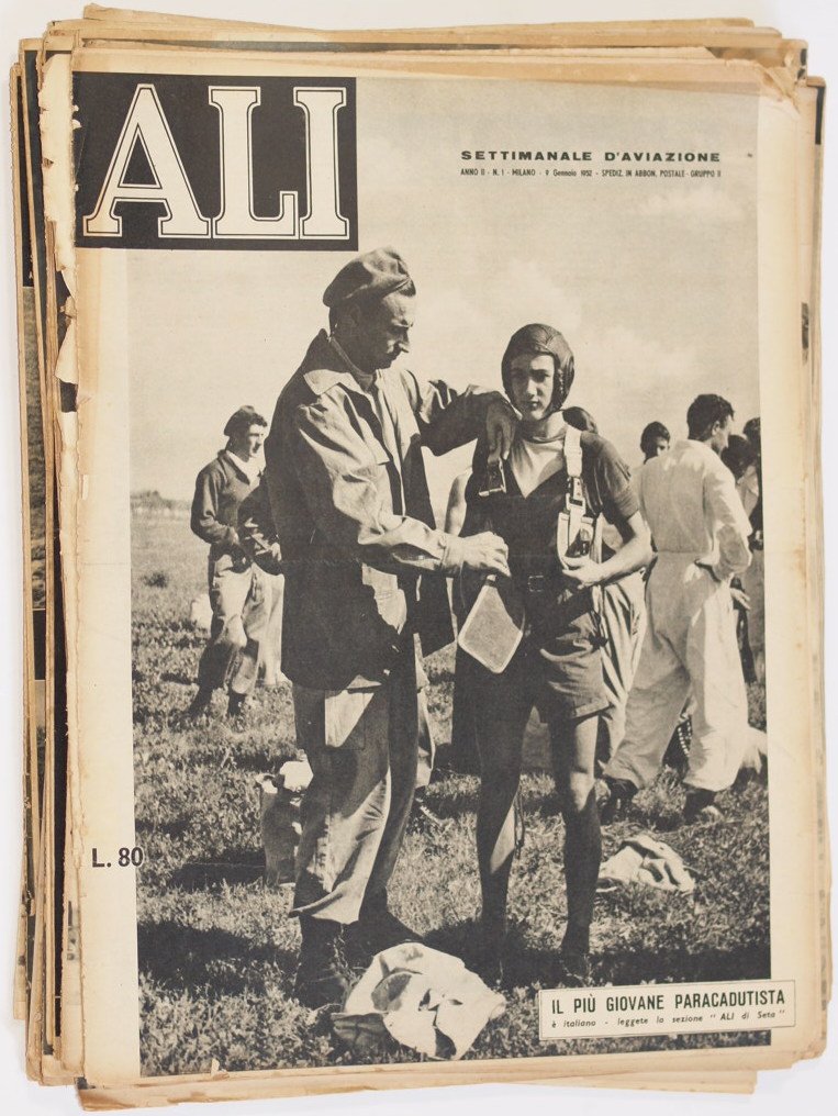 ALI SETTIMANALE D'AVIAZIONE ANNO II - 1952