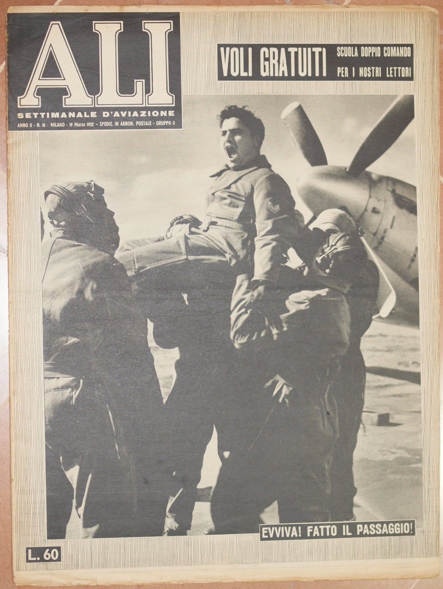 ALI SETTIMANALE D'AVIAZIONE ANNO II - N. 10 MILANO - …