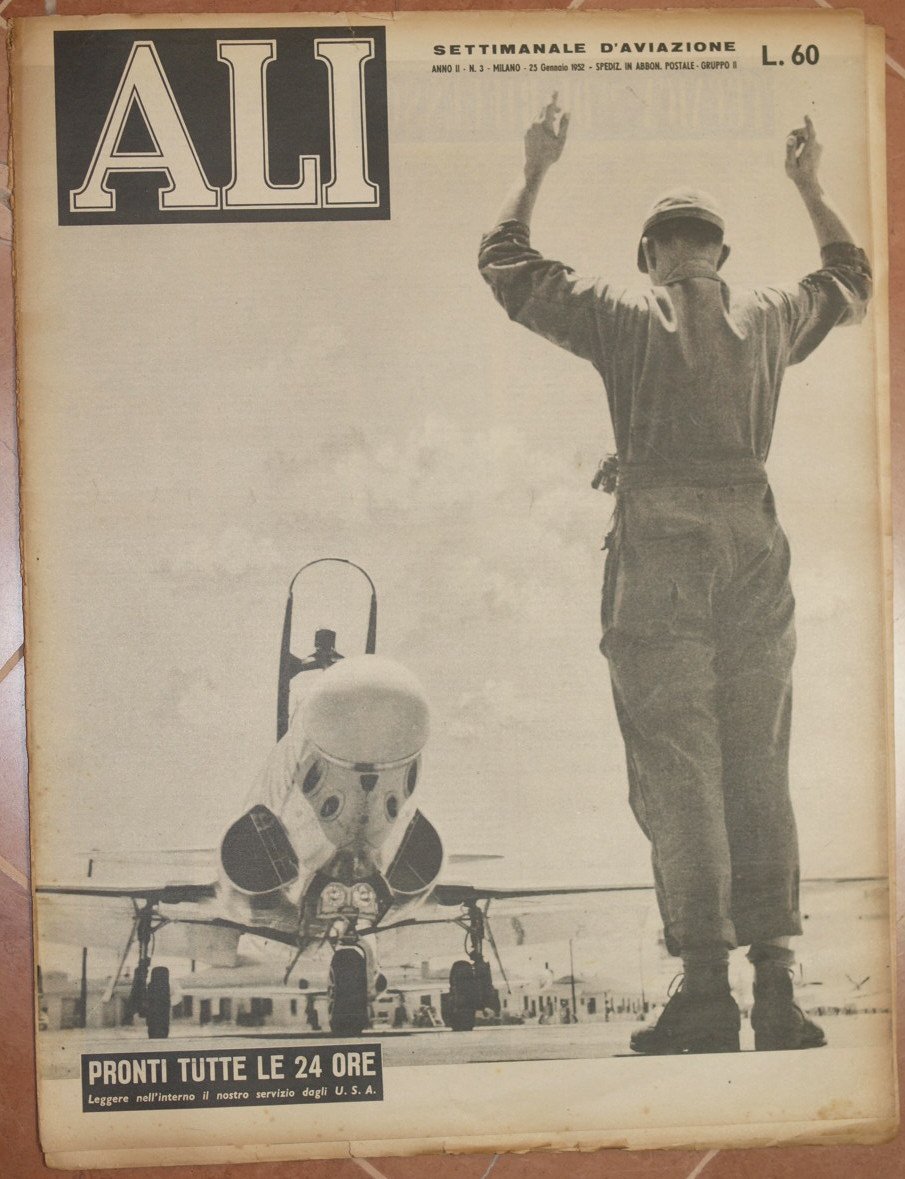 ALI SETTIMANALE D'AVIAZIONE ANNO II - N. 3 MILANO - …