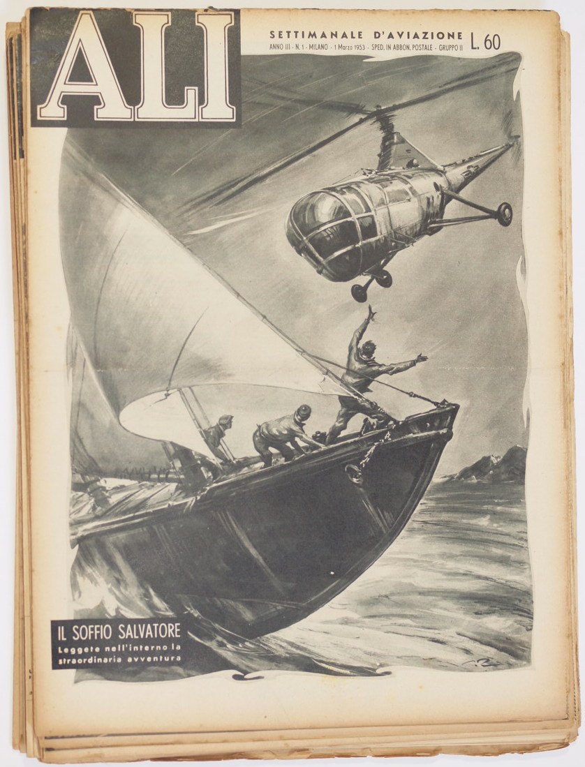 ALI SETTIMANALE D'AVIAZIONE ANNO III - 1953