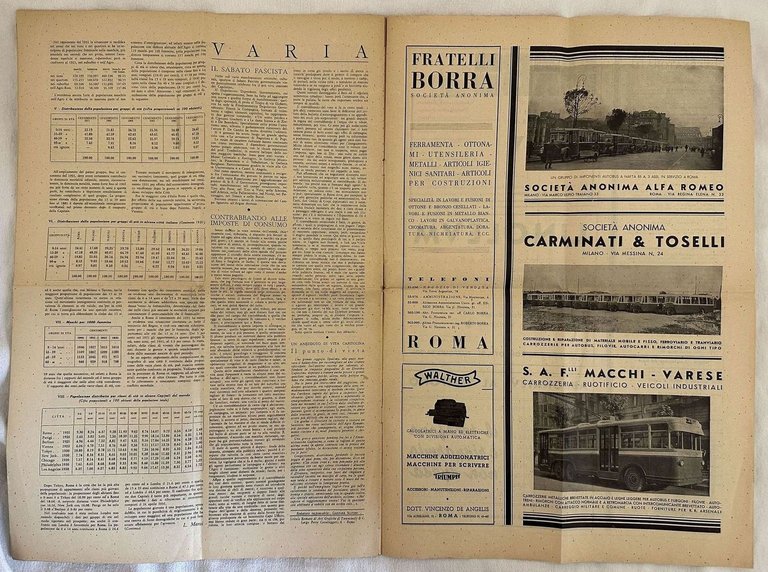 ANNO I - N. 4 - GENNAIO 1936 BOLLETTINO DELLA …