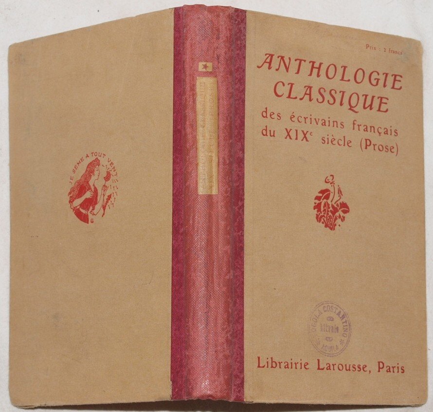 ANTHOLOGIE CLASSIQUE DES ECRIVAINS FRANCIAS (PROSE XIX SIECLE)