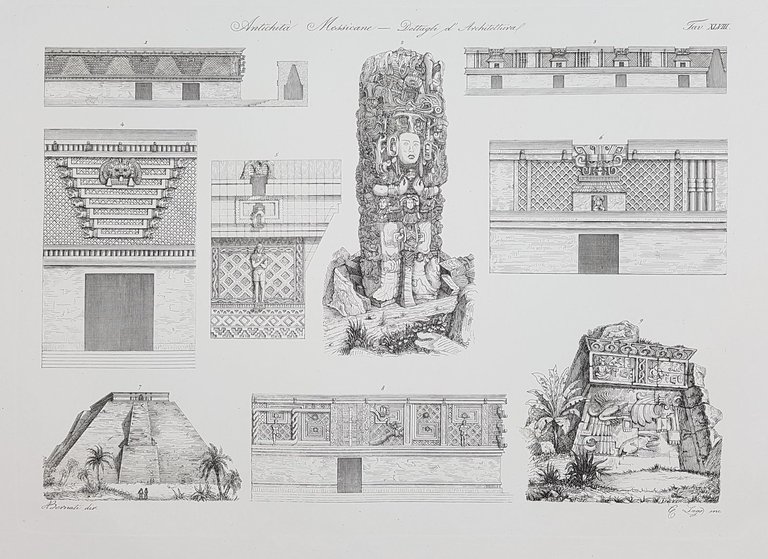 ANTICHITA MESSICANA DETTAGLI DI ARCHITETTURA | Immagine Gallery 1