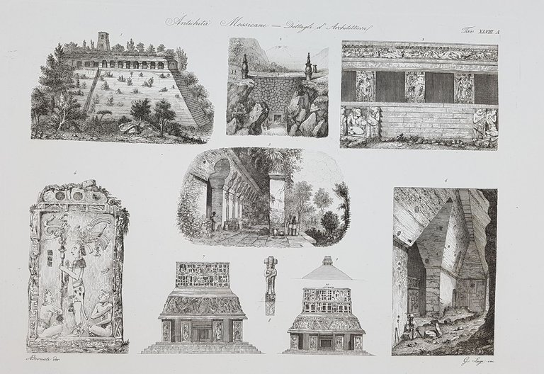 ANTICHITA MESSICANE DETTAGLI DI ARCHITETTURA | Immagine Gallery 1