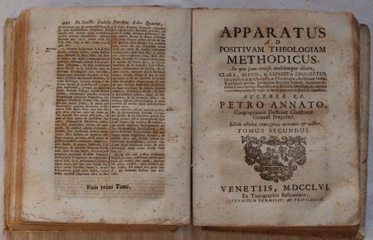APPARATUS AD POSITIVAM THEOLOGIAM METHODICUS