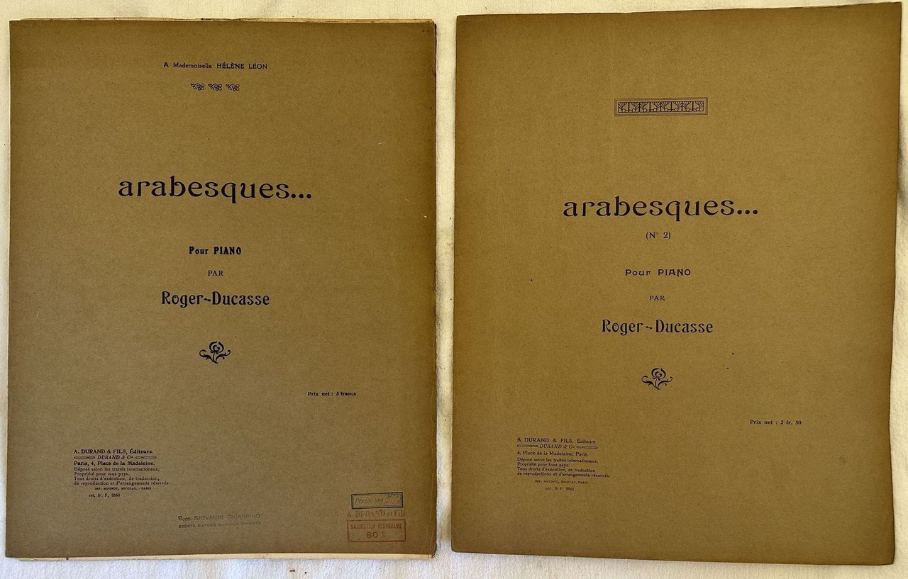 ARABESQUES. | Immagine principale