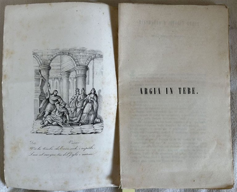 ARGIA IN TEBE E GIOVANNI GALEAZZO VISCONTI DUCA DI MILANO