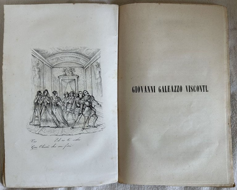 ARGIA IN TEBE E GIOVANNI GALEAZZO VISCONTI DUCA DI MILANO