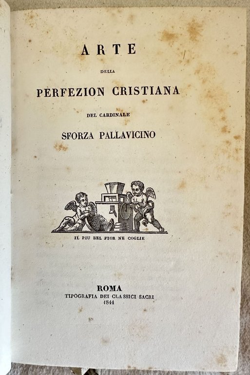 ARTE DELLA PERFEZION CRISTIANA