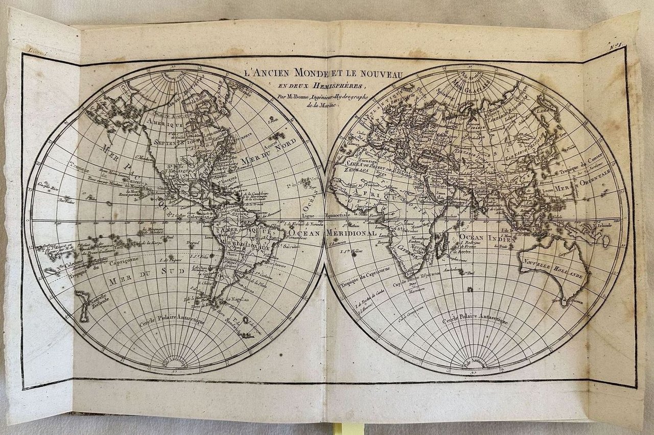 ATLAS DE TOUTES LES PARTIES CONNUES DU GLOBE TERRESTRE DRESSE …