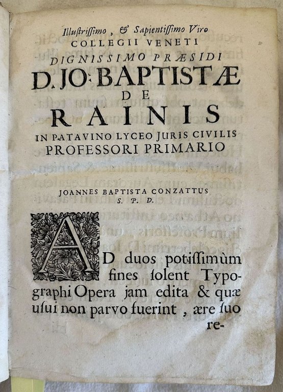 AURORA LEGALIS SEU PRAELECTIONES QUOTUOR LIBRORUM INSTITUTIONUM JURIS CIVILIS | Immagine Gallery 5