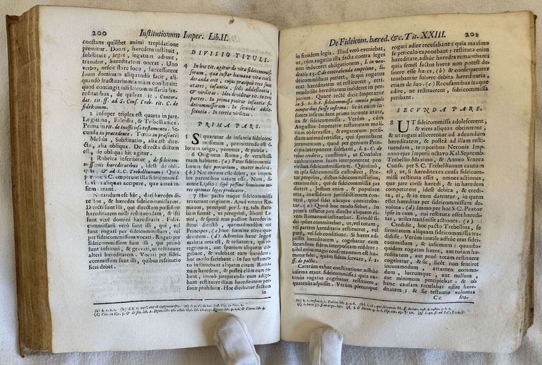AURORA LEGALIS SEU PRAELECTIONES QUOTUOR LIBRORUM INSTITUTIONUM JURIS CIVILIS | Immagine Gallery 4