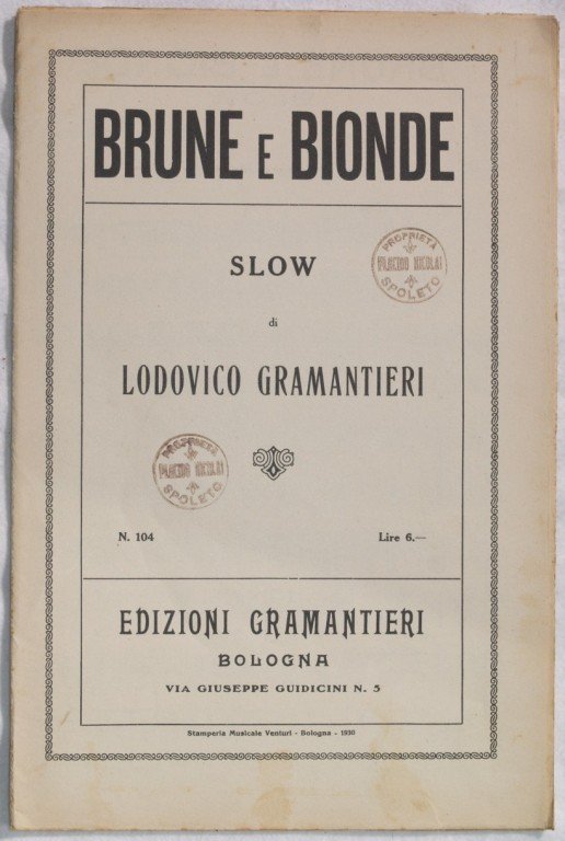 BRUNE E BIONDE