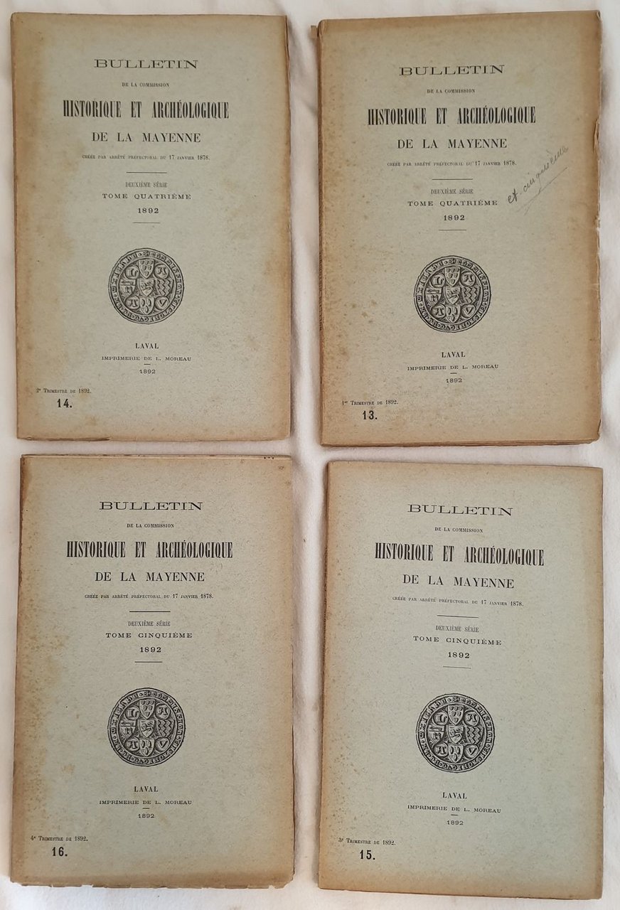 BULLETIN DE LA COMMISION HISTORIQUE ET ARCHEOLOGIQUE DE LA MAYENNE …