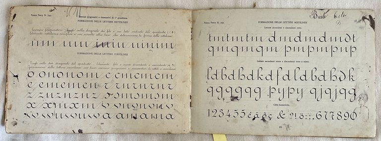 CALLIGRAFIA MODERNA AD USO DELLE SCUOLE MEDIE E CULTORI DI …