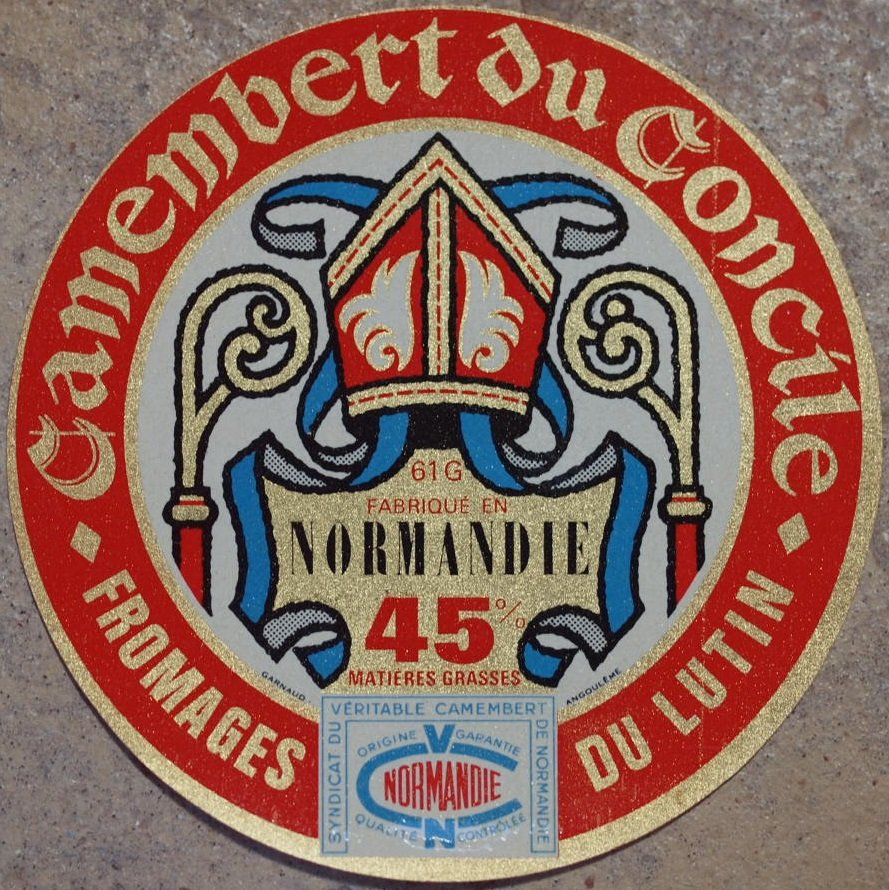 CAMAMEBERT DU CONCILE FROMAGES DU LUTIN FABRIQUE EN NORMANDIE