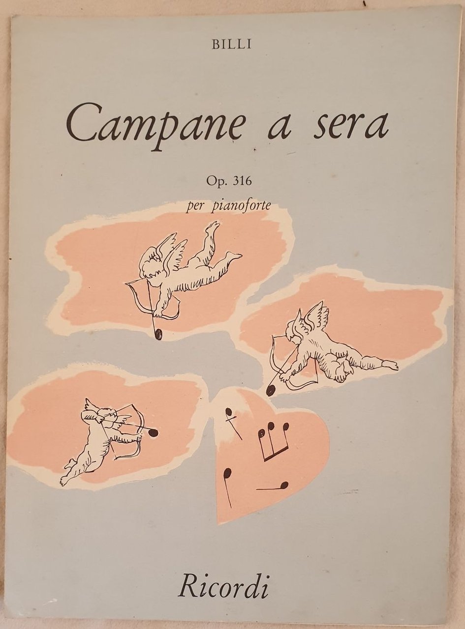 CAMPANE A SERA OP. 316 PER PIANOFORTE