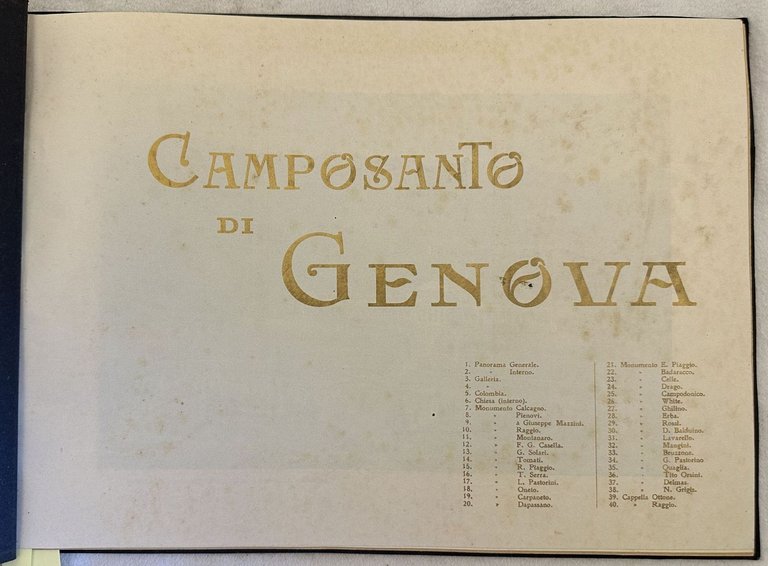 CAMPOSANTO DI GENOVA | Immagine Gallery 2