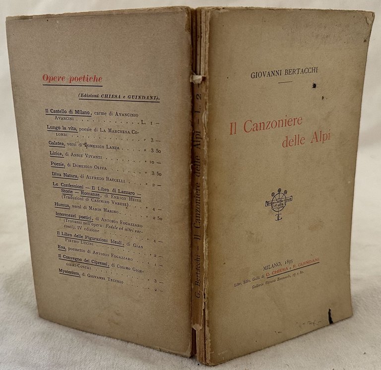CANZONIERE DELLE ALPI