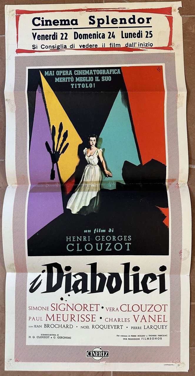 CINEMA SPLENDOR VENERDI 22 DOMENICA 24 LUNEDI 25 SI CONSIGLIA … | Immagine principale