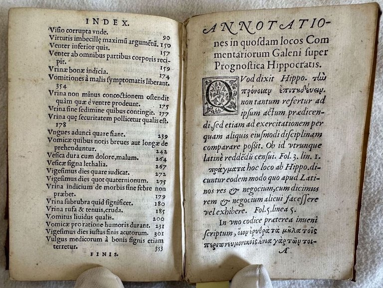 CLAUDII GALENI IN HIPPOCR. COI MEDICORUM PRINCIPIIS PROGNOSTICUM COMMENTARIUS IN …