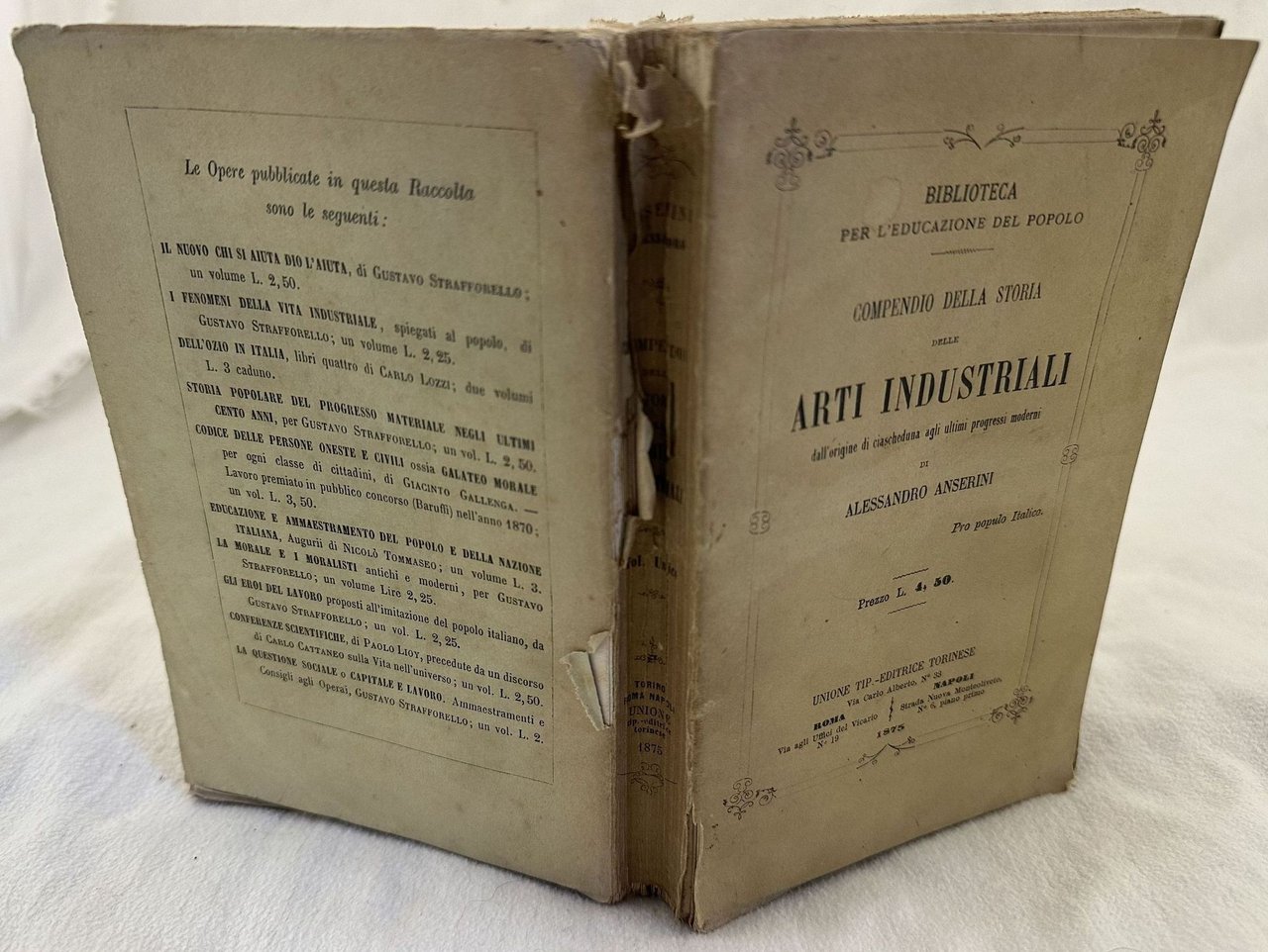 COMPENDIO DELLA STORIA DELLE ARTI INDUSTRIALI DALL'ORIGINE DI CIASCHEDUNA AGLI …