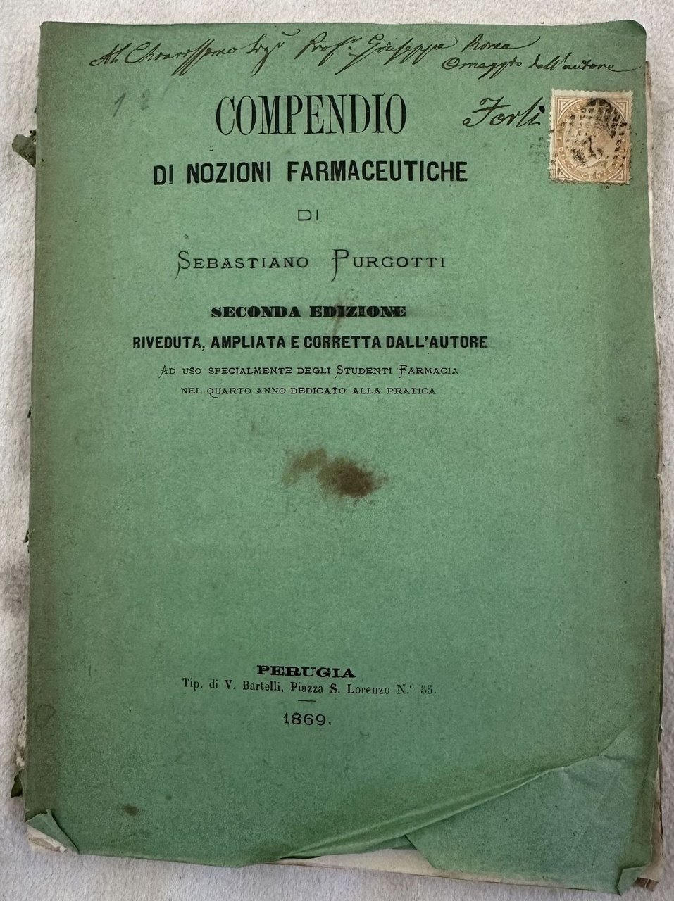 COMPENDIO DI NOZIONI FARMACEUTICHE